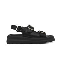 Calzados soraia, sandalias para mujer con correa ajustable con hebilla, color mates, plama con plataforma - details 2