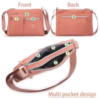 Ifeng crossbody Bolsa para las mujeres impermeable ligero bolso de hombre ocasional bookbag - details 1