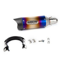 Tubo De Escape Para Motocicleta 51mm En Fibra De Carbono Con DB Killer Adecuado Para ZX10R Z900 MT07 R3 R25 MT09 Z400 GSX750 CBR500 Universalmente - details 8