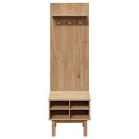 vidaXL Mueble de recibidor OTTA madera maciza de pino 50x40x160 cm - details 2