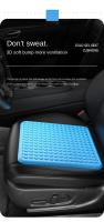 Cojín De Coche Verano Gel Híbrido De Miel Sillín De Oficina Antiestático Silicona Alivio De Presión Butto Cushion Para Asiento Frío - details 1
