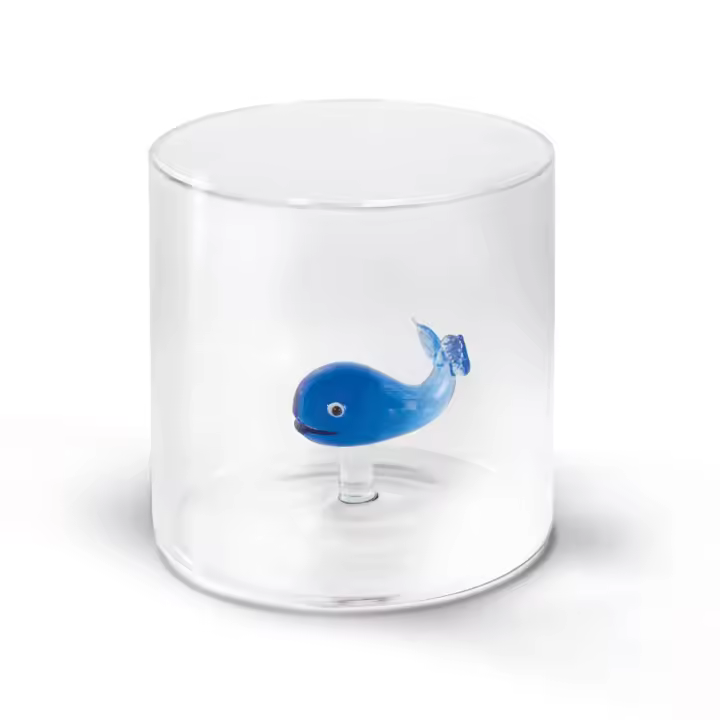 Decoración Ballena WD LifeStyle Vidrio Borosilicato Cc 250 ml - 1