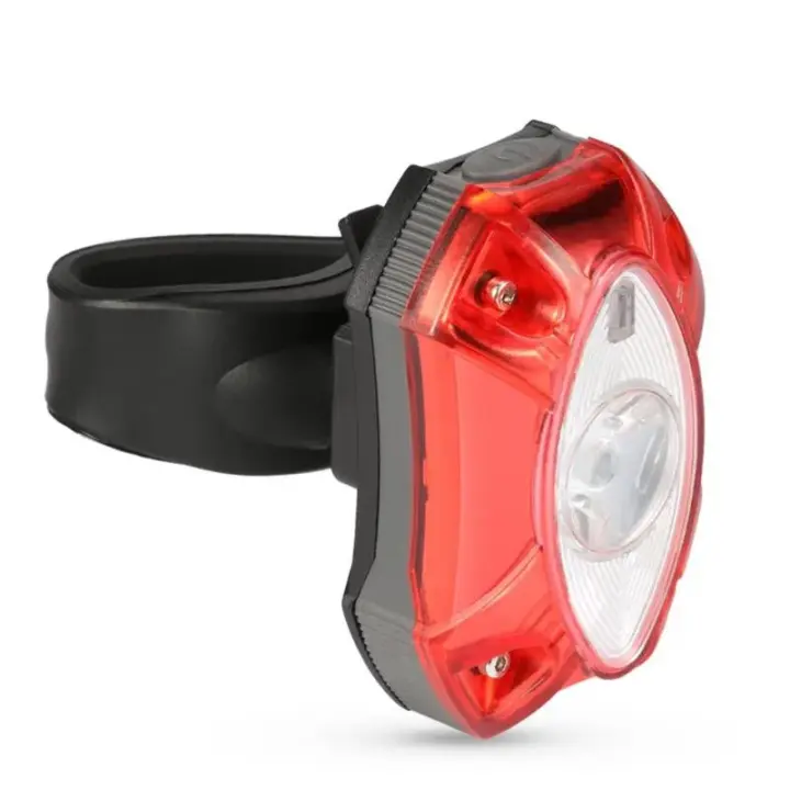 Luces traseras para bicicleta de ciclismo al aire libre, luces traseras impermeables para montar, luces LED para bicicleta de montaña recargables por Usb - 1