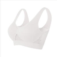 Sujetador Deportivo Para Mujer Talla Extra Grande Hasta 6XL Algodón Transpirable Shockproof Para Gimnasio Running Yoga - details 12