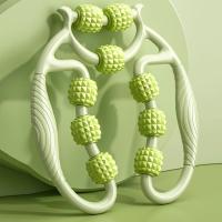 Rodillo De Masaje Para Musculatura Fascial 9 Ruedas Anti Celulitis Para Aliviar Dolor Muscular En Piernas Y Brazos - details 0