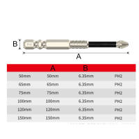 Broca Magnética De Acrílico 25-150mm Anti-Herrumbre Longitud De 150mm PH2 Para Herramienta De Madera Broca De Impacto Antideslizante - details 4