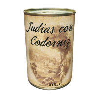 Judías con codorniz pack 3 unidades. Conservas Huertas. - details 0