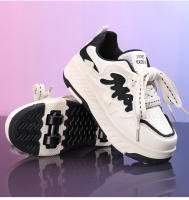 Nuevos Patines LED Para Niñas Cuatro Ruedas Invisible Zapatillas De Rodar Para Niños Y Niñas Algodón Transpirable Caña De Madera Material De Suela De Goma - details 15