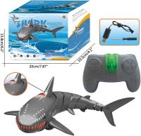 Tiburón teledirigido de juguete, Barco de RC de 2.4GHz, simulación de tiburón de Control Remoto,Juguete de tiburón acuático,Juguete de Piscina Regalo para 6+ Años Niño Niña - details 4