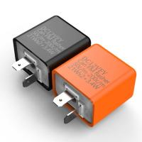 Relé De Flasher LED Ajustable 12V Para Señal De Giro De Motocicleta 2 Pin Accesorios De Indicador De Luces Pack De 2/5/20 - details 0