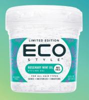 CasaSofia- ECO Style Rosemary Mint Oil Styling Gel Maximum Hold Alcohol Free 16oz/ 473ml . Gel fijador y de peinado para todo tipo de cabellos con aceite de romero - details 2