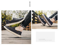 Zapatos Casuales Para Hombre Verano Suela De Tela Y Cuero Malla Antideslizante Transpirable Para Conducir Comodidad Talla Grande 39-47 - details 2