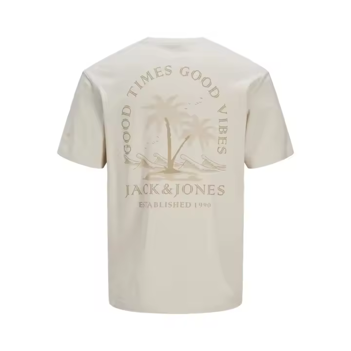 Camiseta Summer Beige Jack and Jones - 1