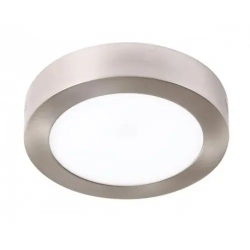 IluminaShop - Plafon LED Circular de Techo Niquel 12W 960LM - 1