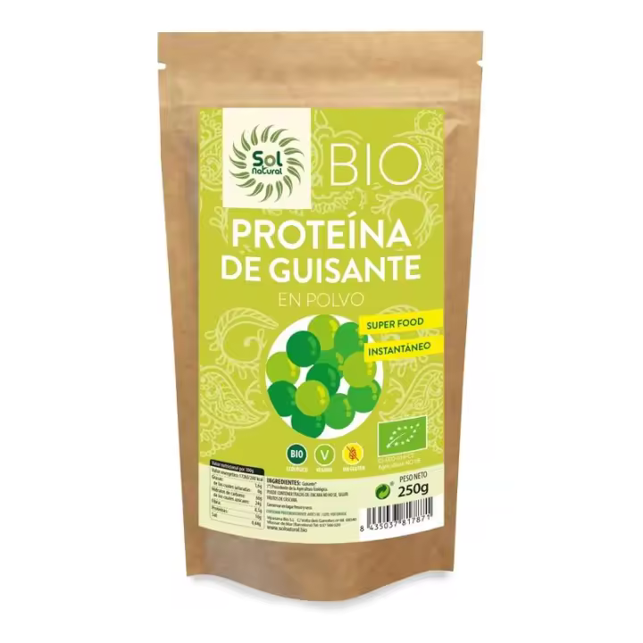 Solnatural Proteina De Guisante Bio 250 G - 1