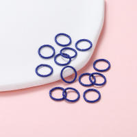 50pcs Anillos De Salto De Metal En Colores Para La Creación De Joyas Y Bolsas De Llaveros 8/10/12mm Conector DIY - details 3