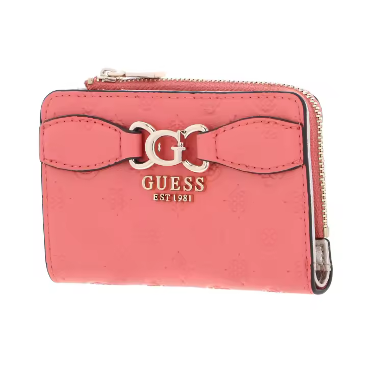 Cartera Guess para tarjetas con cremallera y logotipo de Arlena Logotipo de coral, Ref: PG933656 - 1