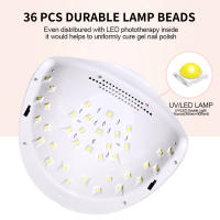 LULAA Lámpara Secado De Uñas LED Profesional Con 36 LED Para Manicura Y Esmalte Gel Equipo De Herramientas De Negocios De Uñas - details 3