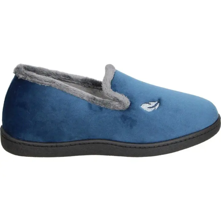 CALZADOS ROAL | Zapatilla de Casa Cerrada Calzados Roal para Mujer – Zapatilla de Casa en Azul Marino – Zapatilla sin cierres – Con Borreguito – Cómodas – Relax – Confort – Modelo R12203 - 1