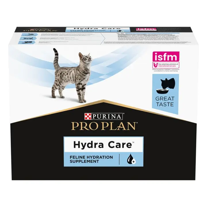 HYDRA CARE FELINE (10 x 85gr.) - PURINA PRO PLAN - Suplemento para la correcta hidratación de los gatos - 1