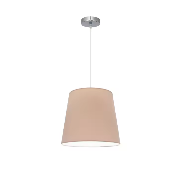 Fabrilamp - Colgante Maldivas 1xe27 Cromo/piedra Regx35x35 Cm - 1