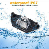 Luz De Placa De Licencia LED Blanco Para Chevrolet Corvette C4 C5 C6 Impala Monte Carlo Lumina SSR S10 Beretta Pontiac Aztek Fiero Firebird - details 2