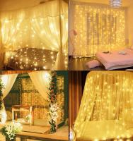 Luces LED De Navidad Para Dormitorio 1pc USB 3x3/3*2/3*1 Decoración De Casa Y Boda Guirnalda De Luz De Fairy Festoon - details 0