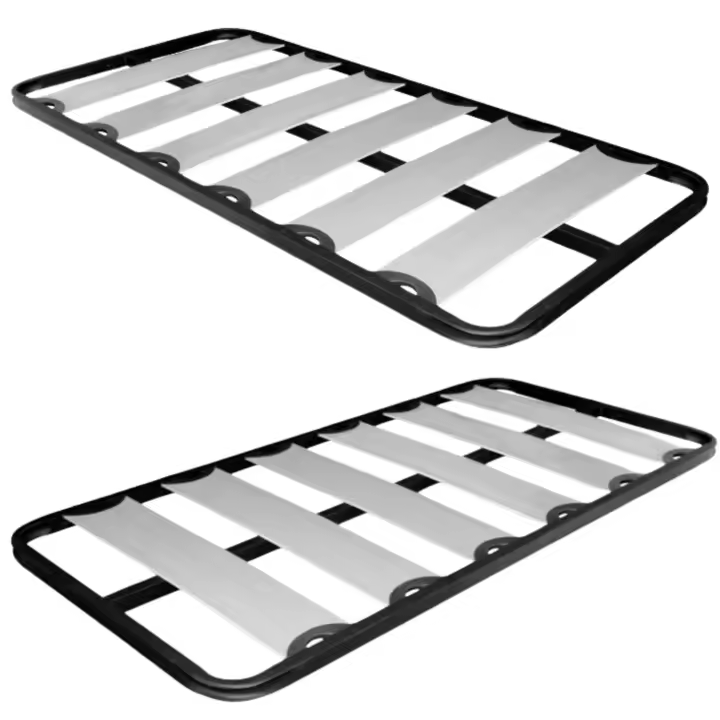 Pack Somier de Láminas Balda Ancha 40x30mm Conjunto 90x190 y 90x180 cm (Sin Patas) - 1