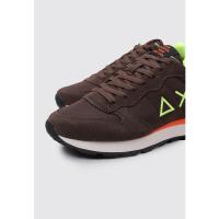 Sun68 TOM FLUO Deportivas Planas Hombre Marrón - details 1