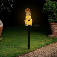 Luces Solares LED En Forma De Ardilla Adorable Para Jardín Iluminación Decorativa De Paisaje Animal Luz De Césped - details 1