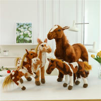 Juguete De Peluche Realista Con Esqueleto Y Sangre Caballo Lusa Flores Caballo Muñeco De Simulación Regalo Para Todas Las Edades - details 5