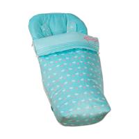 SACO PARA SILLA DE PASEO UNIVERSAL BABYLINE + MANOPLAS EN TEJIDO POLAR - details 3