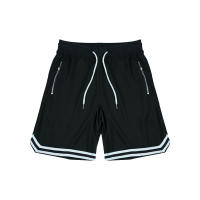 Shorts De Baloncesto Para Hombre Deporte Fitness Verano Malla Secado Rápido Pantalones Casuales Transpirables De Manga Corta - details 9