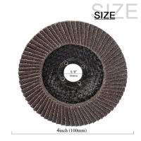 Discos De Abrazadera 80Grit Para Metal Plástico Madera Pulido Y Polvo De Abrasivos Ruedas De Tratamiento De Superficie 3/4/4.5 Pulgadas 1 Pieza - details 1