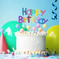 16 PCS Mini Toppers De Galleta De Arcoíris Colorido Para Cumpleaños Baile De Quinceañera Boda Fiesta Decoraciones De Pastel Suministros - details 2