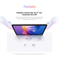 Oficial | Redmi Pad 2, Pantalla crystal-clear de 11" con resolución de 2.5K, Gran batería de 9000 mAh (typ), Potente procesador Helio G100-Ultra - details 2