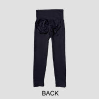 Pantalones De Yoga De Mujer De Cintura Alta Sin Costuras Talla Elástica Leggings Deportivos Para Gimnasio Y Correr En Color Sólido - details 30