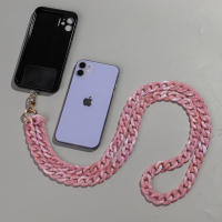 Lanyard De Teléfono Portátil 120cm Con Diseño De Bisección Antipérdida Correa Para El Cuello De Colorido Acrílico Accesorios Para Teléfonos Móviles Regalos Para Exteriores - details 1