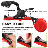 Máquina Portátil Para Atar Ramas De Plantas Herramienta Manual Para Jardín Y Casa Tesa Para Ramas De Plantas Herramienta De Atado De Ramas - details 1