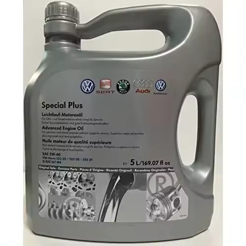 ACEITE MOTOR VW ORIGINAL SPECIAL PLUS 5W-40 5 lts - 1