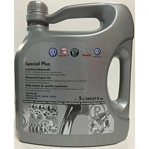 ACEITE MOTOR VW ORIGINAL SPECIAL PLUS 5W-40 5 lts - 1