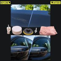 Kit de pulido de vidrio de óxido de cerio de 8 piezas y 120 g para eliminar arañazos profundos en parabrisas y ventanas. - details 2