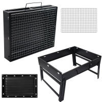 Mini Barbacoa Portátil De Acero Inoxidable Herramienta De Cocina Al Aire Libre Para Camping Picnic Playa Equipamiento De Camping - details 2