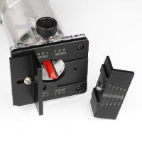 Máquina De Ajuste Fijo 65mm 2 En 1 Localizador De Orificios Con Escala Para Tableros De Armario Y Armario Sin Perforar Herramienta De Carpintería - details 1