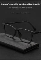 Gafas De Moda Retro Cuadradas De Titanio TR90 Tamaño Grande Antirradiación Y Anti Luz Azul Para Hombres Y Mujeres 9822 - details 1