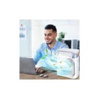 Ventilador de aire acondicionado portátil, mini-refrigerador de Aire evaporative, Con Luces Led de 7 Colores, temporizador DE 1/2/3 horas, 3 velocidades de Viento - details 4