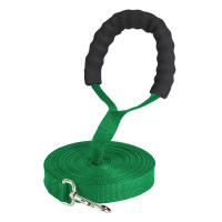 Correa Para Perros Larga Con Mango De Esponja Cómodo Correa De Aliento Para Entrenamiento Al Aire Libre Para Perros Pequeños Medianos Y Grandes 10m - details 9