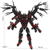 MOC Skibidi Juego De Bloques De Construcción Para Inicio Titan Speakerman Cameraman Tvman Regalos Para Cumpleaños Y Año Nuevo Para Niños - details 5