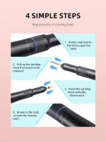 Taladro Eléctrico Portátil Para Uñas 35000RPM Compacto Profesional Para Acrílico Pedicura Manicura Herramienta De Cuidado De Uñas - details 5
