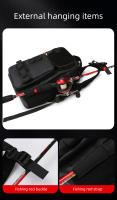 Mochila Multifuncional Para Pesca Con Soporte De Cañas Y Rodillos Bolsa De Pecho Para Exteriores Senderismo Camping Escalada Rucksack Para Hombres - details 10